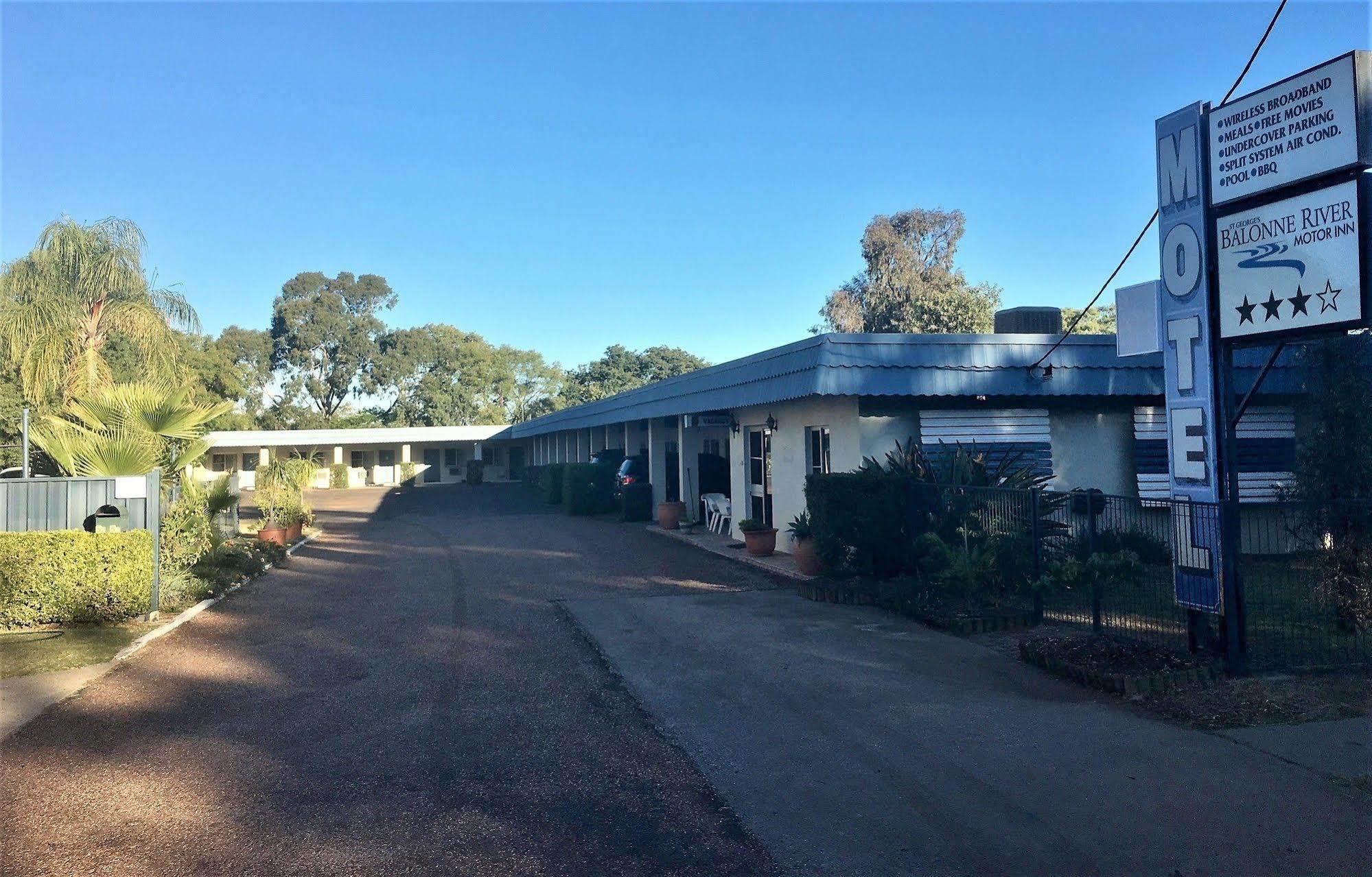 Balonne River Motor Inn Saint George Exteriör bild